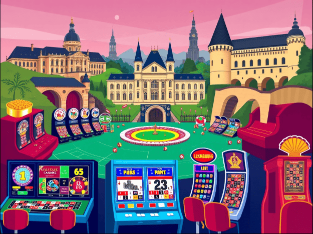 jeux de casino disponibles au Luxembourg